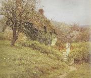 Helen Allingham,RWS South Country Cottage (mk46) china oil painting reproduction